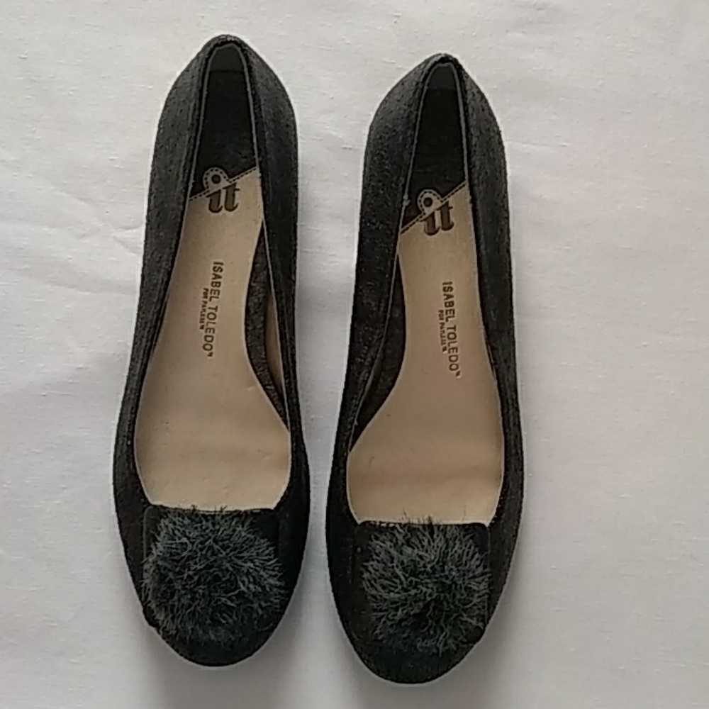 Womens Gray Flats size:8